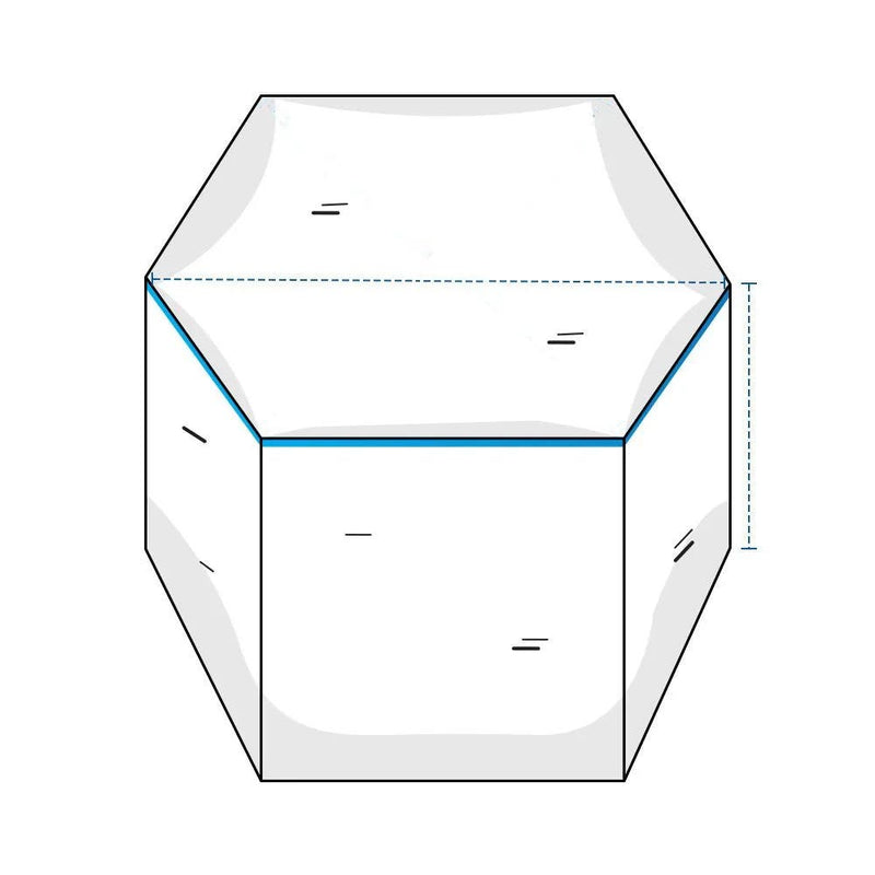 Hexagonal Outdoor Custom Covers