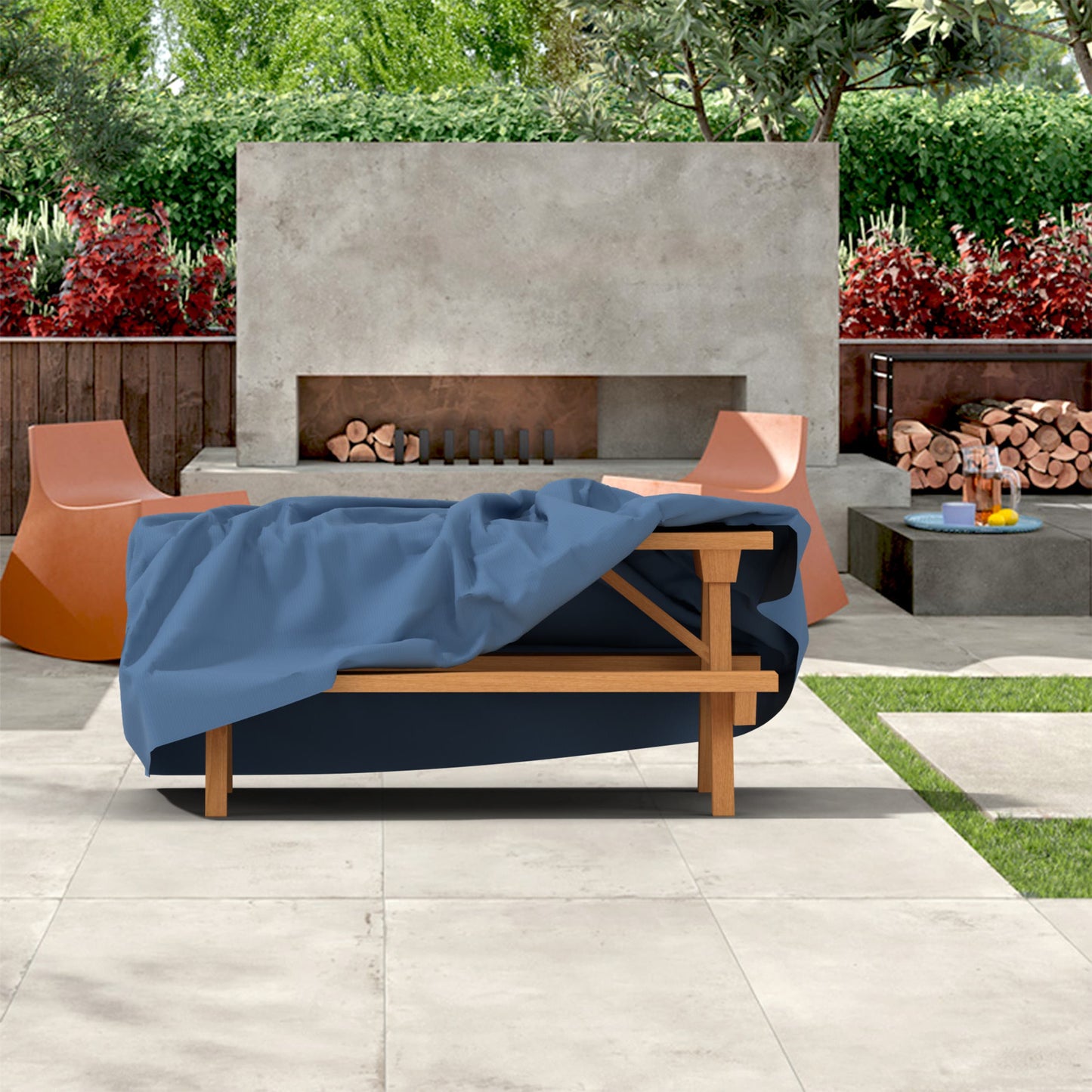 Trapezoidal Box Outdoor Custom Covers
