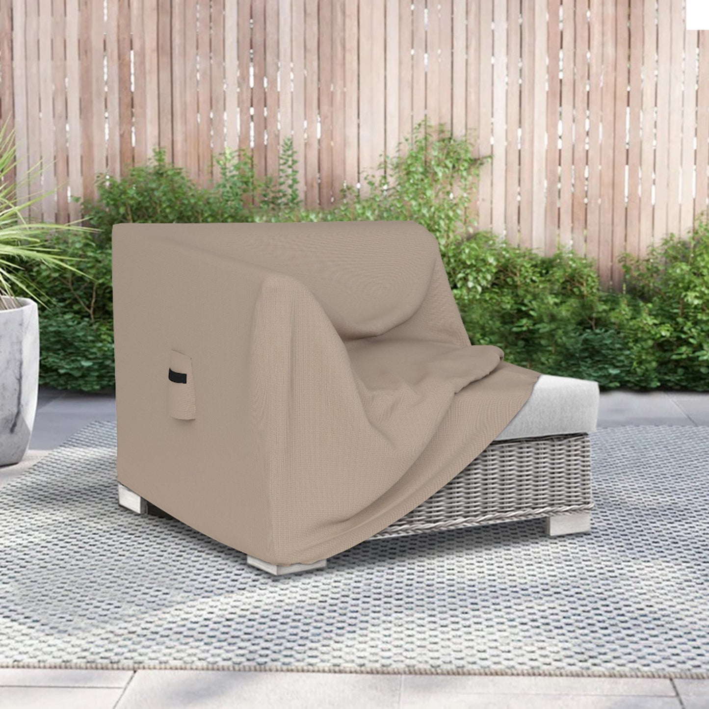 Slanted Square Outdoor Custom Covers