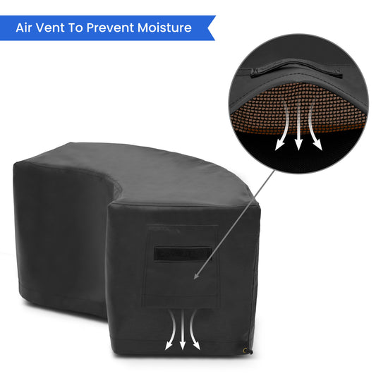 Curved Outdoor Custom Covers